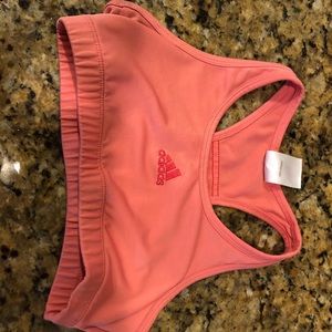 Adidas pink sports bra Medium